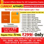 UPSC Current Affairs Notes